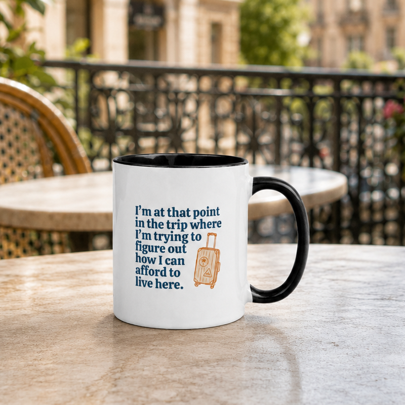 At That Point in the Trip | Travel Lover Accent Mug