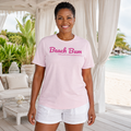 Beach Bum Cabana & Champagne Edition Blush Pink T-Shirt